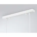 Светильник подвесной TR303242/4 WH/CH/CL/FR белый/хром/прозрачный/белый матовый E27*4 max 60W 870*120*780 от ImperiumLoft