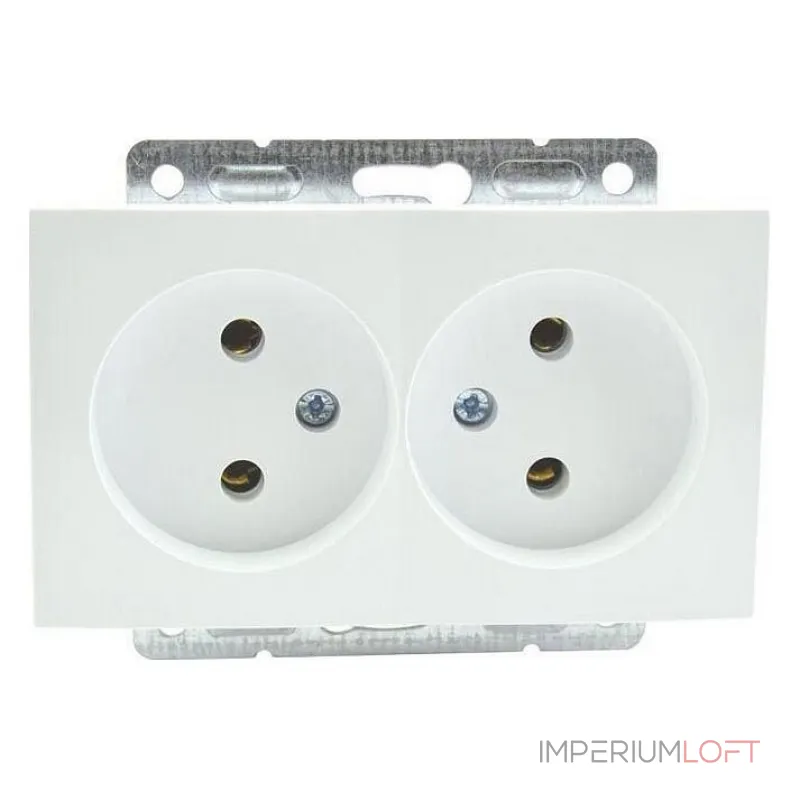 Розетка двойная без рамки Mono Electric Despina / Larissa 500-000105-121 от ImperiumLoft Розетка двойная без рамки Mono Electric Despina / Larissa 500-000105-121 от ImperiumLoft