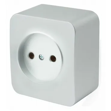 Розетка без заземления Stekker София 49325 Розетка без заземления Stekker София 49325