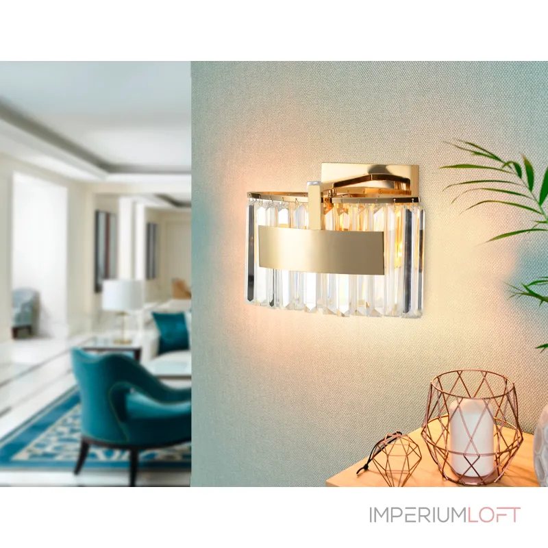 Настенный светильник TR5095 GD/CL золото/прозрачный E14 max 40W 348*200*234 от ImperiumLoft Настенный светильник TR5095 GD/CL золото/прозрачный E14 max 40W 348*200*234 от ImperiumLoft