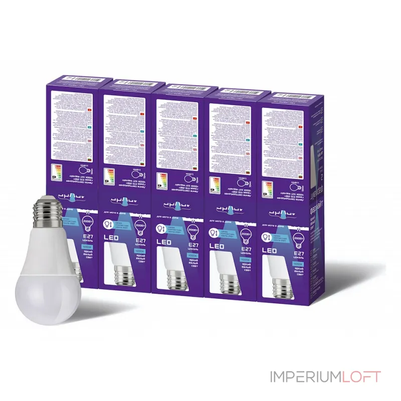 Лампа светодиодная Farlight А60 E27 25Вт 4000K FAR000112 от ImperiumLoft