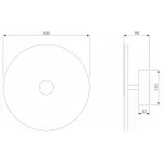 Накладной светильник Eurosvet Thasos 40341 LED черный от ImperiumLoft