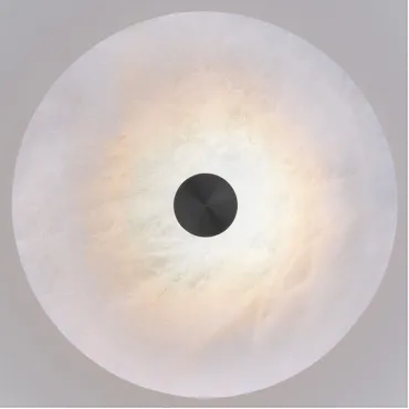 Светодиодный светильник с мраморным рассеивателем 40341 LED черный