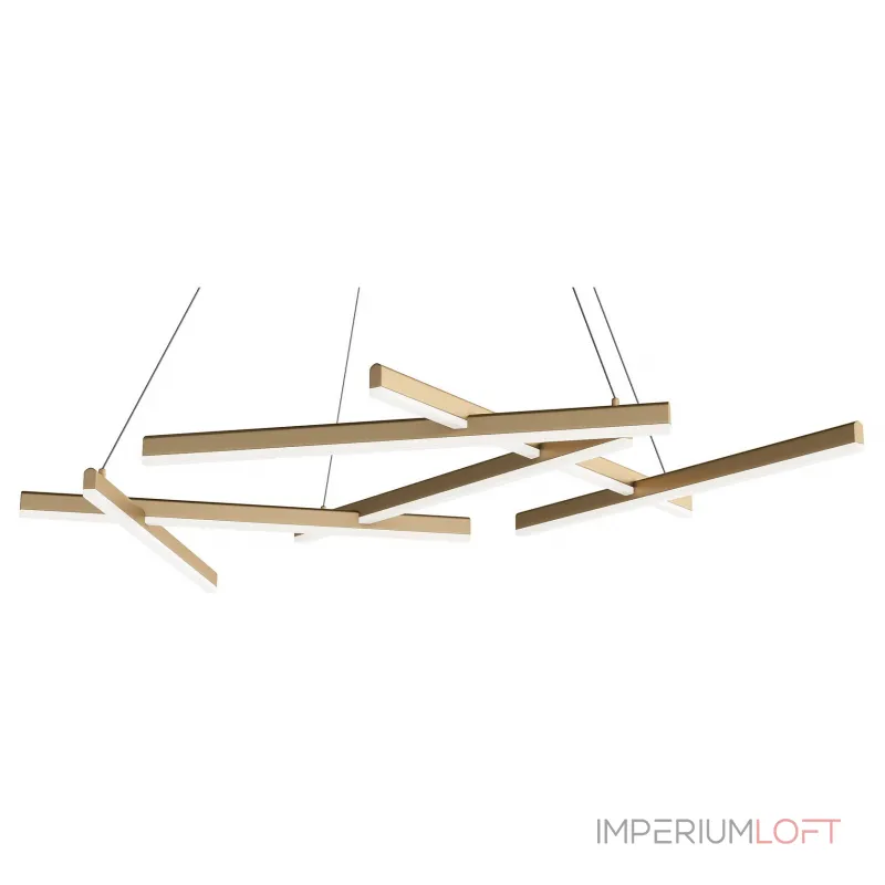 Подвесная люстра Maytoni Line MOD016PL-L80GK Подвесная люстра Maytoni Line MOD016PL-L80GK