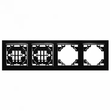 Рамка на 4 поста Stekker Эрна 39485