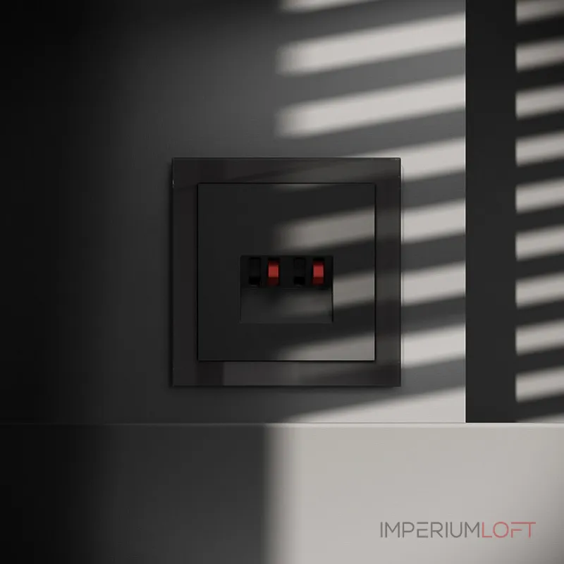 Розетка акустическая без рамки Voltum S70 VLS060308 от ImperiumLoft Розетка акустическая без рамки Voltum S70 VLS060308 от ImperiumLoft