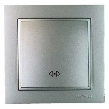 Выключатель перекрестный одноклавишный Mono Electric Despina 102-242425-112 Выключатель перекрестный одноклавишный Mono Electric Despina 102-242425-112
