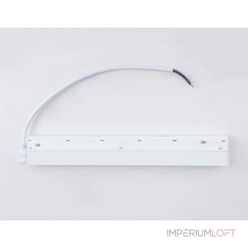 Блок питания внутренний с вводом питания для шинопровода Magnetic GL3652 WH белый IP20 200W 48V 260*45*23 от NovaLamp Блок питания внутренний с вводом питания для шинопровода Magnetic GL3652 WH белый IP20 200W 48V 260*45*23 от NovaLamp