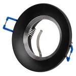 Встраиваемый светильник Эра KL107 BK/SL Б0061098 от ImperiumLoft