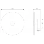 Накладной светильник Eurosvet Thasos 40341 LED черный от ImperiumLoft