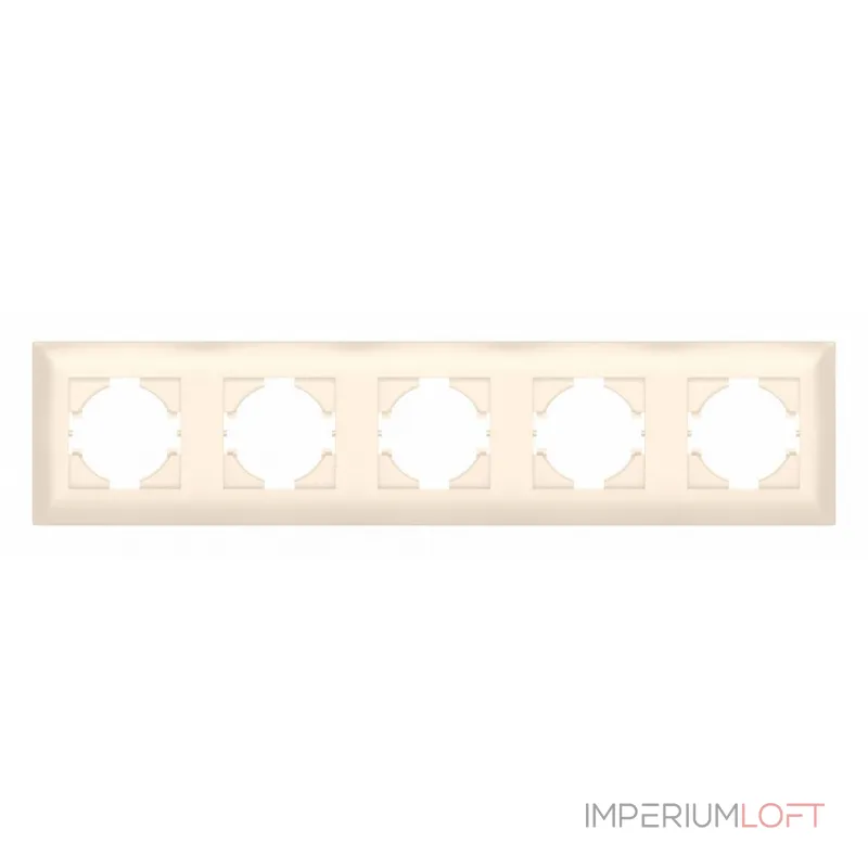 Рамка на 5 постов Gusi Electric BRAVO С1050-003 от ImperiumLoft