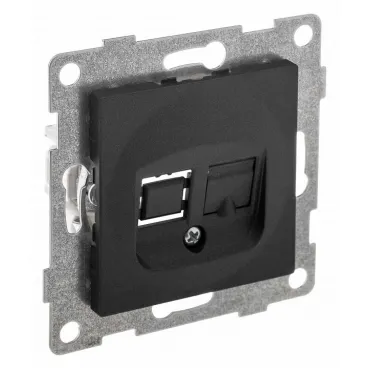 Розетка телефонная RJ-12 без рамки Gusi Electric BRAVO С10Т1-010