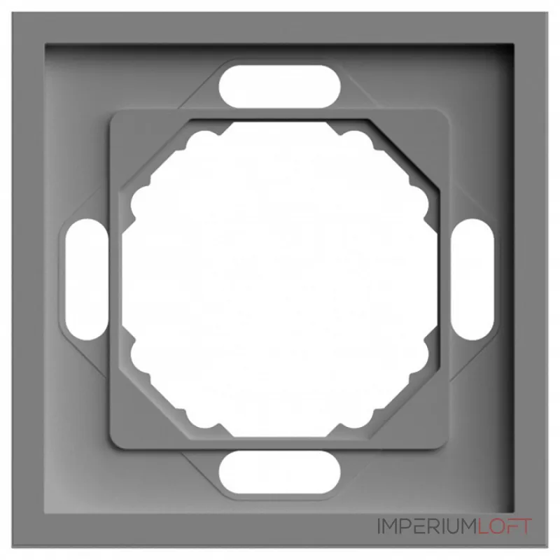 Рамка на 1 пост Stekker PFR00-5001-10 49962 от ImperiumLoft Рамка на 1 пост Stekker PFR00-5001-10 49962 от ImperiumLoft