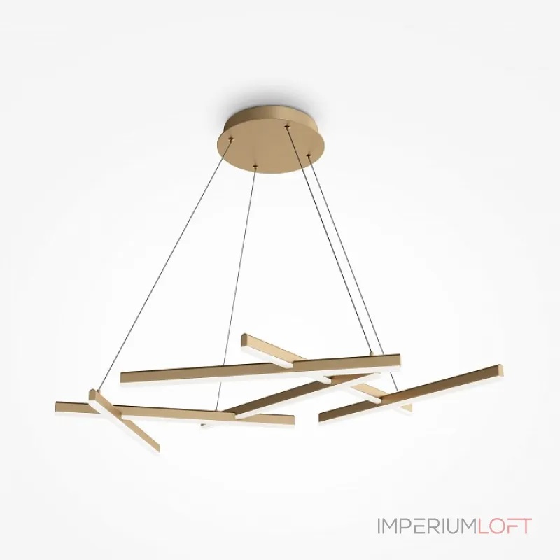 Подвесная люстра Maytoni Line MOD016PL-L80GK Подвесная люстра Maytoni Line MOD016PL-L80GK