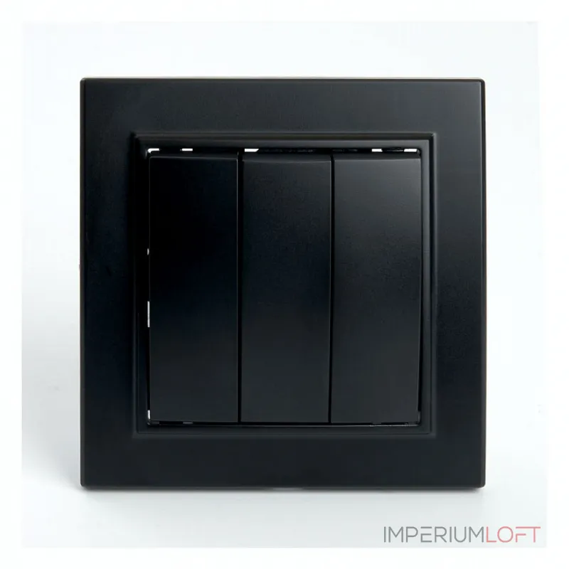 Выключатель трехклавишный Stekker Эрна 39924 от ImperiumLoft