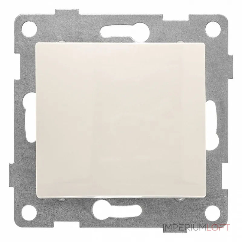 Выключатель двухполюсной самовозвратный без рамки Gusi Electric BRAVO С10В6-003 от ImperiumLoft