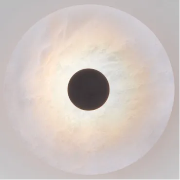 Светодиодный настенный светильник с мраморным рассеивателем 40340 LED черный Светодиодный настенный светильник с мраморным рассеивателем 40340 LED черный