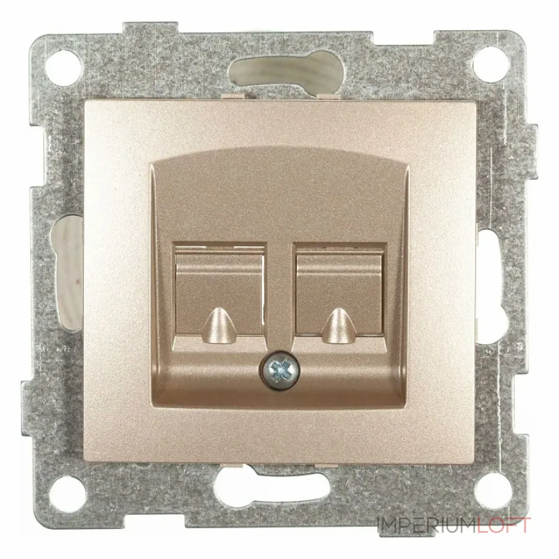 Розетка телефонная RJ-12 без рамки Gusi Electric BRAVO С10Т1-027 от ImperiumLoft Розетка телефонная RJ-12 без рамки Gusi Electric BRAVO С10Т1-027 от ImperiumLoft