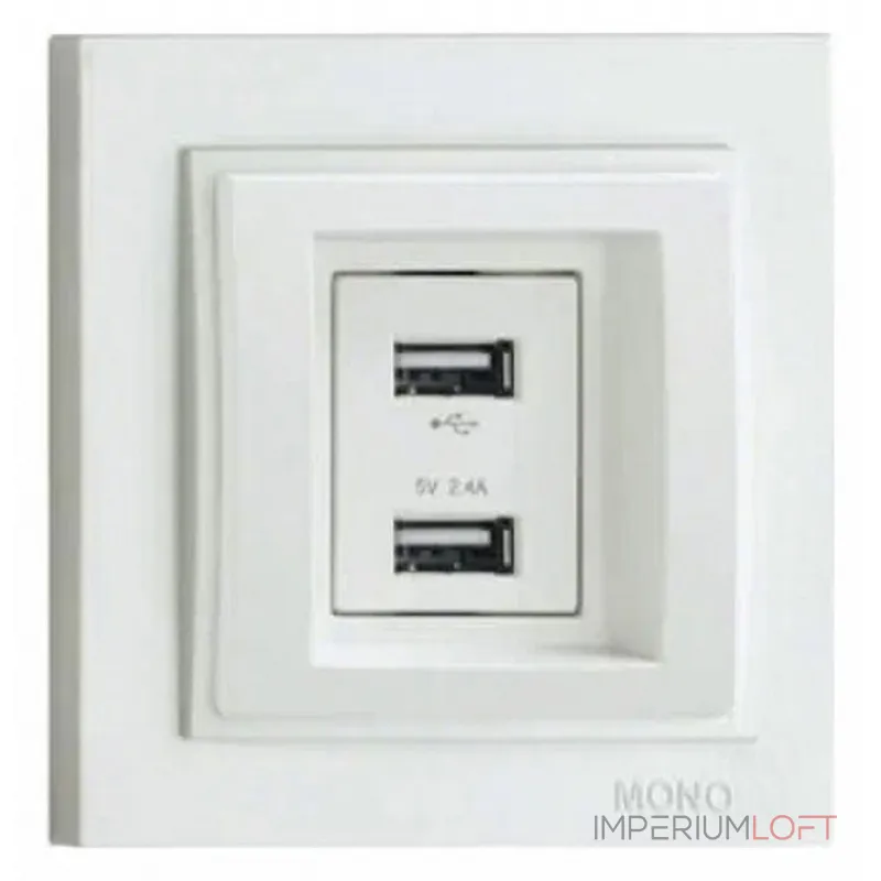 Розетка USB Mono Electric Despina 102-170005-178 от ImperiumLoft