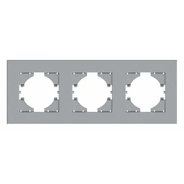 Рамка на 3 поста Gusi Electric CITY С1113-004 Рамка на 3 поста Gusi Electric CITY С1113-004