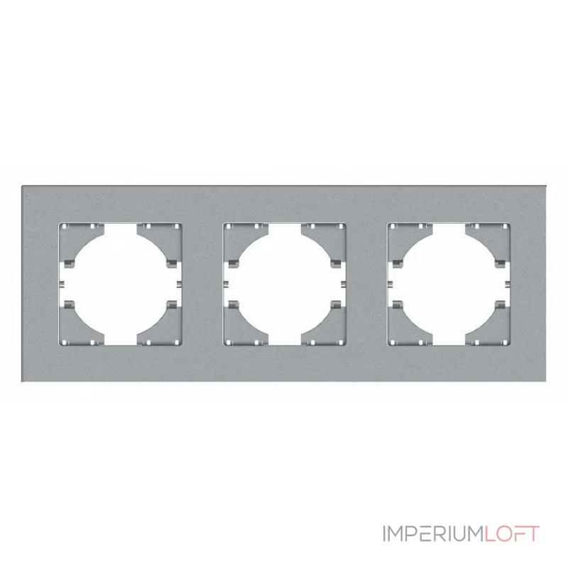Рамка на 3 поста Gusi Electric CITY С1113-004 от ImperiumLoft