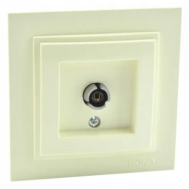 ТВ-розетка проходная Mono Electric Despina 102-170005-137 ТВ-розетка проходная Mono Electric Despina 102-170005-137
