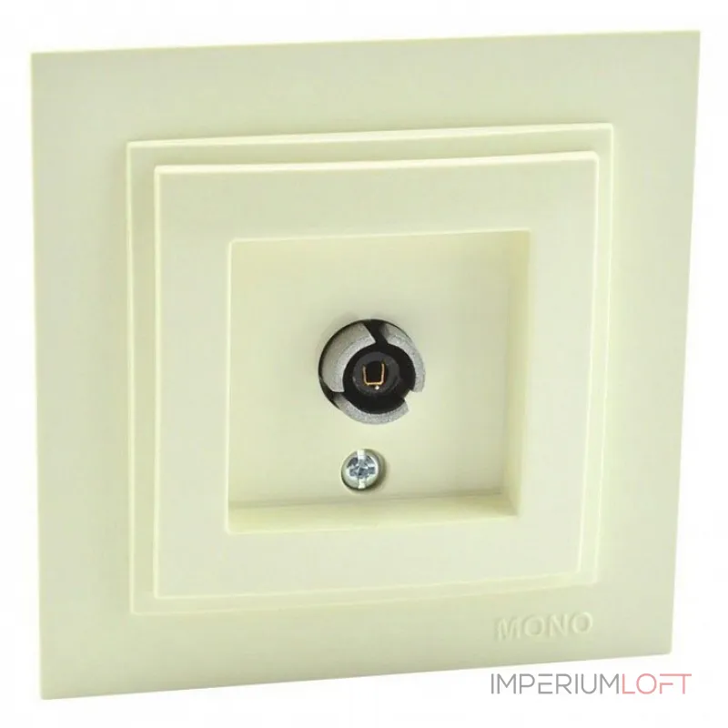 ТВ-розетка проходная Mono Electric Despina 102-170005-137 от ImperiumLoft ТВ-розетка проходная Mono Electric Despina 102-170005-137 от ImperiumLoft