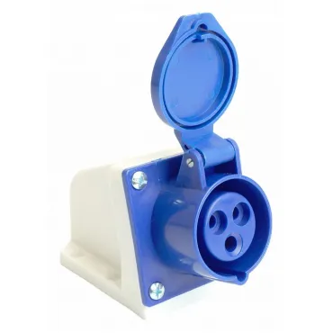 Розетка переносная разборная 2P+PE с крышкой Stekker ST 49432