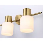 Настенно-потолочный спот TR3972/3 BS/FR латунь/белый матовый E27*3 max 40W 460*80*140 от NovaLamp