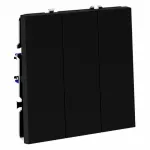 Выключатель трехклавишный без рамки Voltum S70 VLS030108 от ImperiumLoft