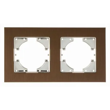 Рамка на 2 поста Gusi Electric UGRA С1120-036