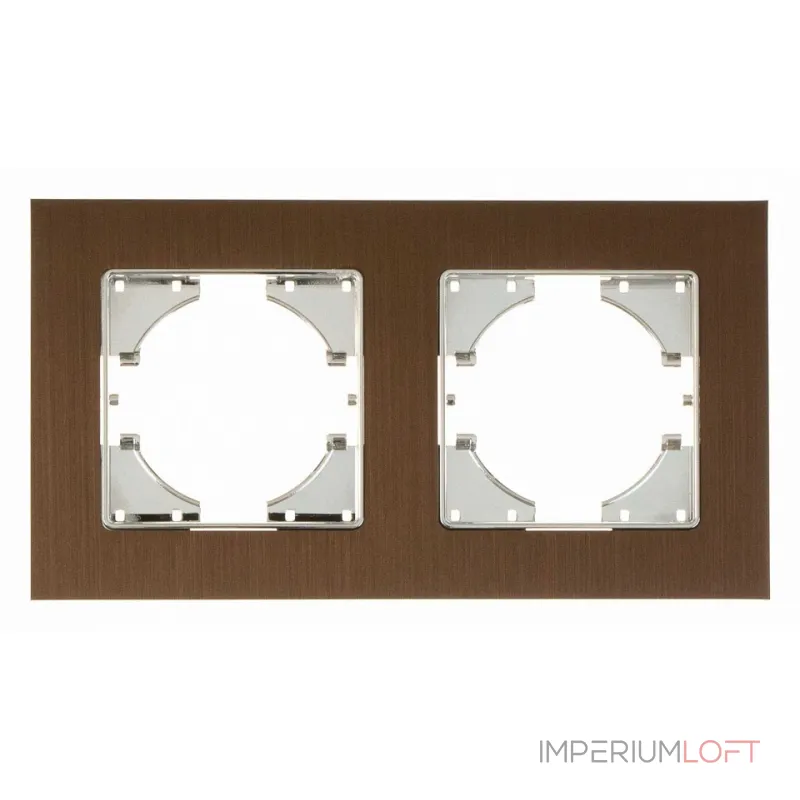 Рамка на 2 поста Gusi Electric UGRA С1120-036 от ImperiumLoft Рамка на 2 поста Gusi Electric UGRA С1120-036 от ImperiumLoft