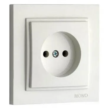 Розетка без заземления Mono Electric Despina 102-010022-116 Розетка без заземления Mono Electric Despina 102-010022-116