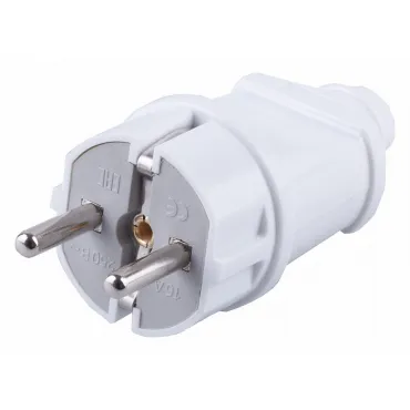 Вилка прямая с заземлением Stekker PPG16-42-201 32851 Вилка прямая с заземлением Stekker PPG16-42-201 32851