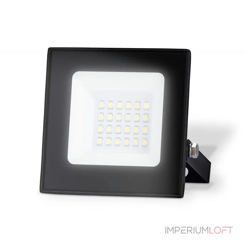 Прожектор светодиодный ST8014 BK черный IP65 LED 6500K 20W 90*85*26 от NovaLamp