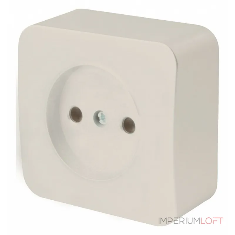 Розетка без заземления Stekker София 49484 от ImperiumLoft