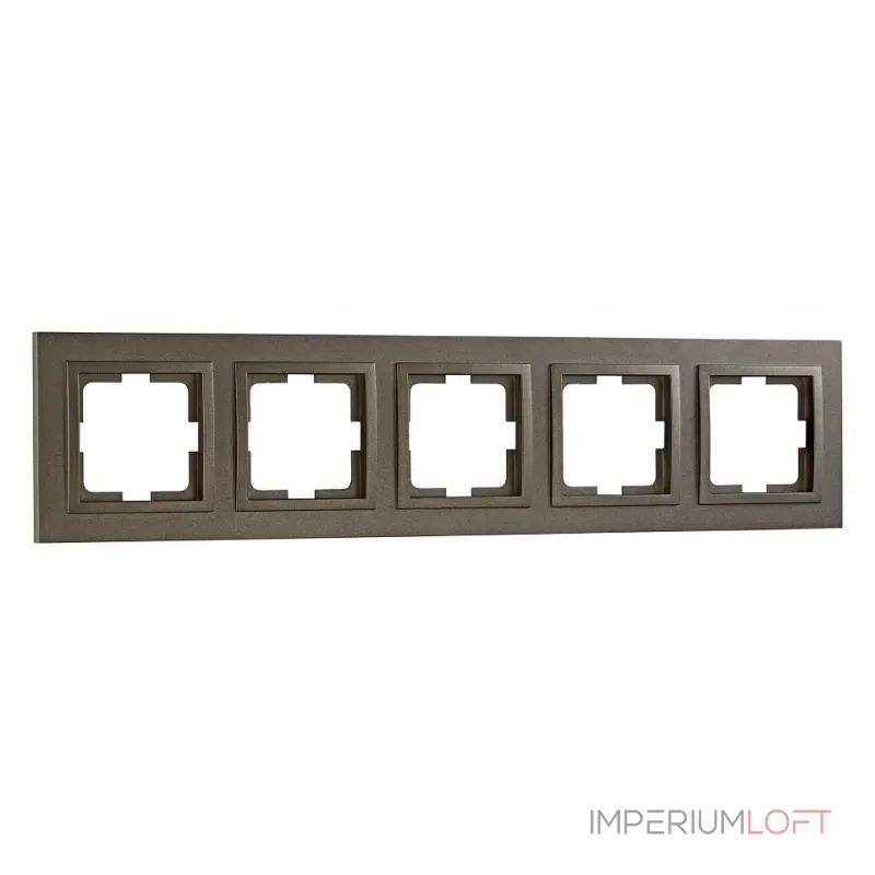 Рамка на 5 постов Mono Electric Despina 102-230000-164 от ImperiumLoft Рамка на 5 постов Mono Electric Despina 102-230000-164 от ImperiumLoft