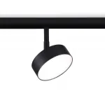 Светильник светодиодный трековый для шинопровода Magnetic GL3853 BK черный IP20 12W 4200K 48V D95*30 от NovaLamp