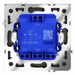 Выключатель трехклавишный без рамки Voltum S70 VLS030108 от ImperiumLoft