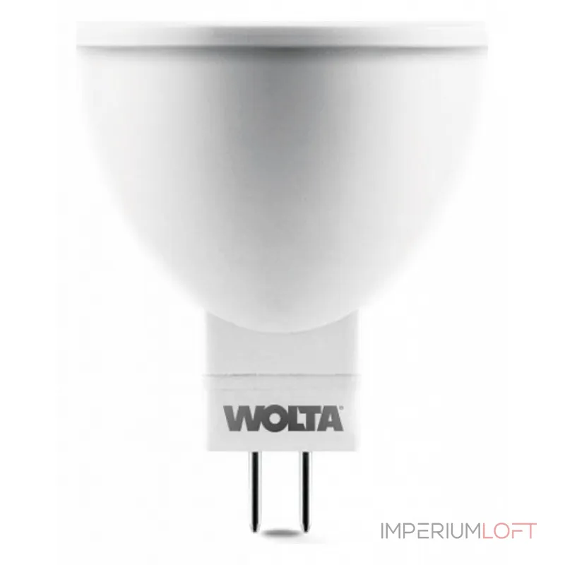 Лампа светодиодная Wolta GU5.3 10Вт 6500K 25WMR16-220-10GU5.3 от ImperiumLoft