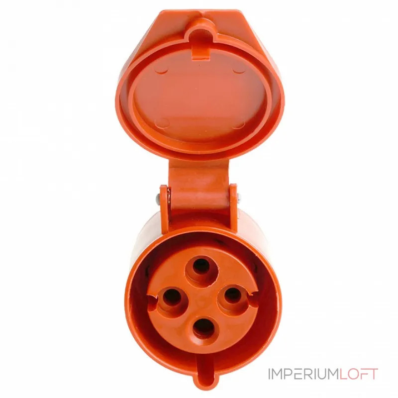 Розетка переносная разборная 3P+PE с крышкой Stekker ST 49442 от ImperiumLoft Розетка переносная разборная 3P+PE с крышкой Stekker ST 49442 от ImperiumLoft