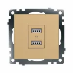 Розетка USB без рамки Stekker Катрин 49229 от ImperiumLoft