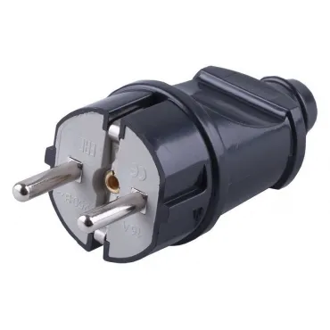 Вилка прямая с заземлением Stekker PPG16-42-201 32852 Вилка прямая с заземлением Stekker PPG16-42-201 32852