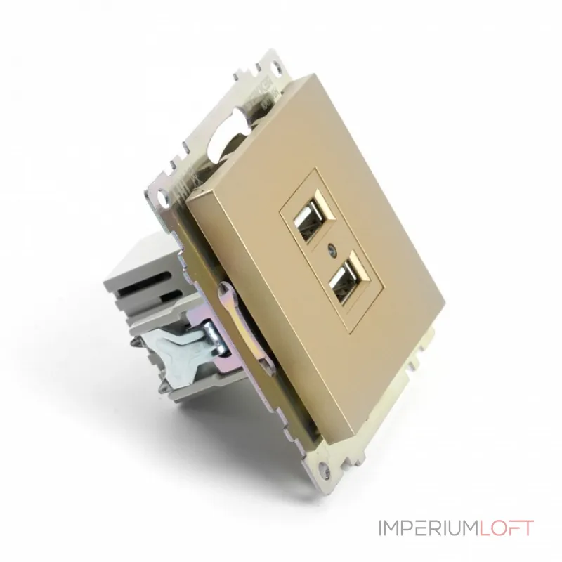 Розетка USB без рамки Stekker Катрин 49229 от ImperiumLoft