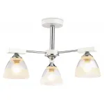 Подвесная люстра TR9091/3 WH/CH белый/хром E27*3 max 40W D570*270 от NovaLamp