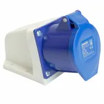 Розетка переносная разборная 2P+PE с крышкой Stekker ST 49433 от ImperiumLoft