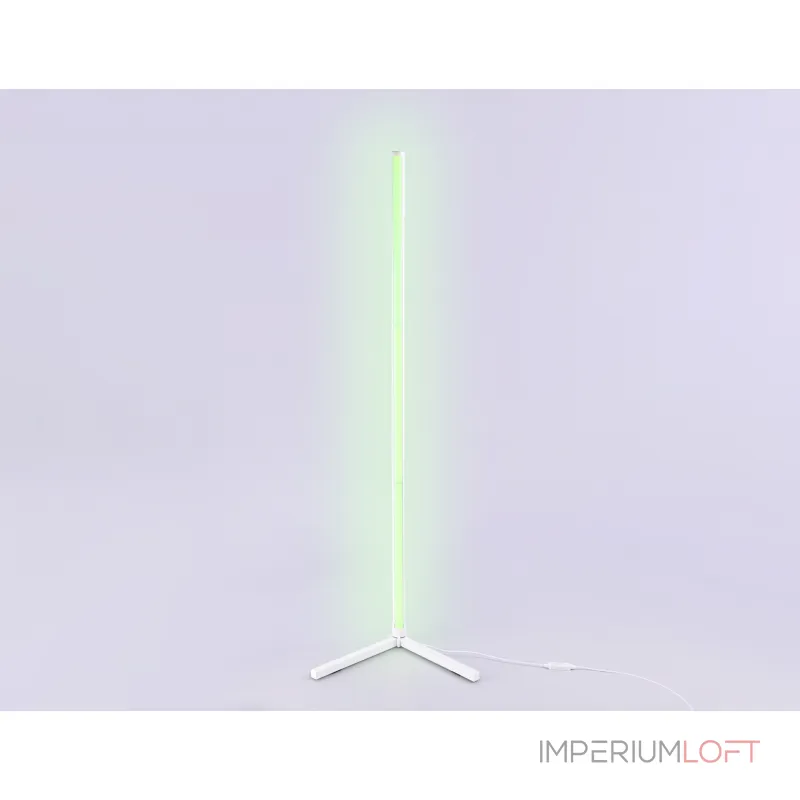 Светильник светодиодный напольный RGB с пультом FL8020 WH белый LED 15W RGB D32*1250 (ПДУ РАДИО 2.4G) от NovaLamp