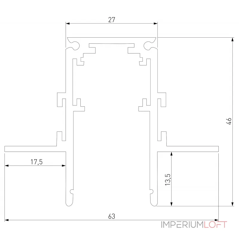 Трек встраиваемый Elektrostandard Slim Magnetic a067496 от ImperiumLoft Трек встраиваемый Elektrostandard Slim Magnetic a067496 от ImperiumLoft