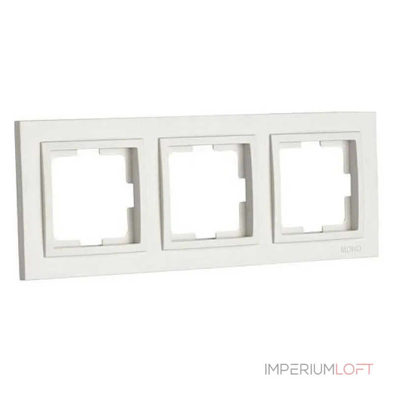 Рамка на 3 поста Mono Electric Larissa 103-010100-162 от ImperiumLoft Рамка на 3 поста Mono Electric Larissa 103-010100-162 от ImperiumLoft