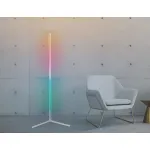 Светильник светодиодный напольный RGB с пультом FL8020 WH белый LED 15W RGB D32*1250 (ПДУ РАДИО 2.4G) от NovaLamp